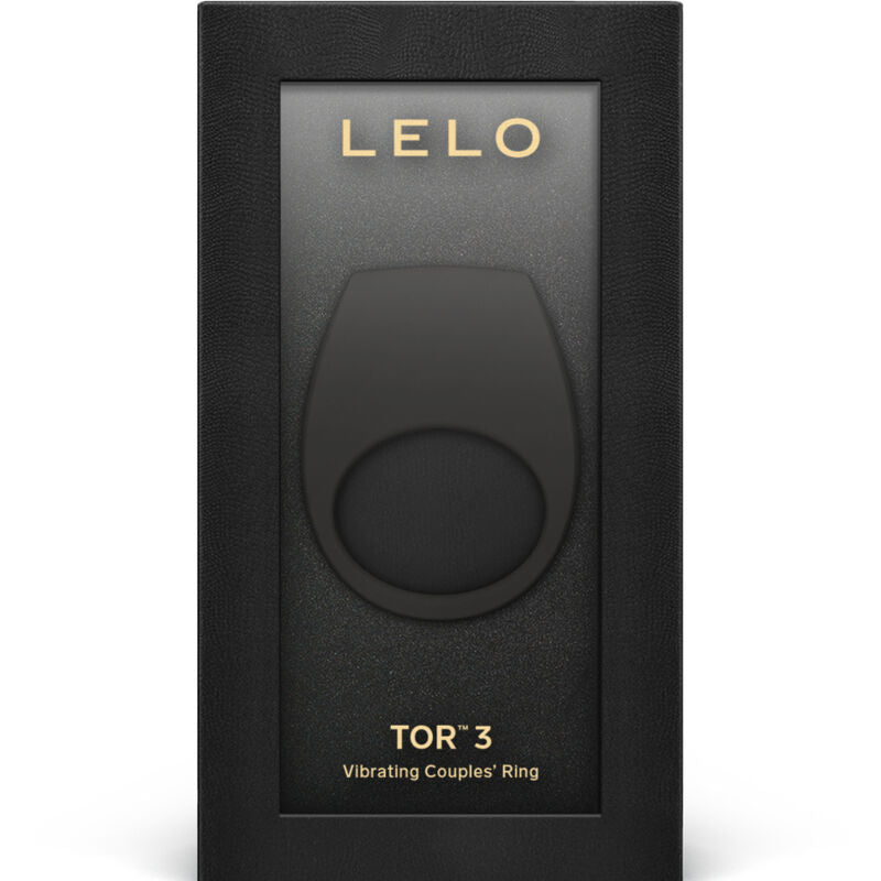 LELO - ANEL VIBRATÓRIO TOR 3 PRETO