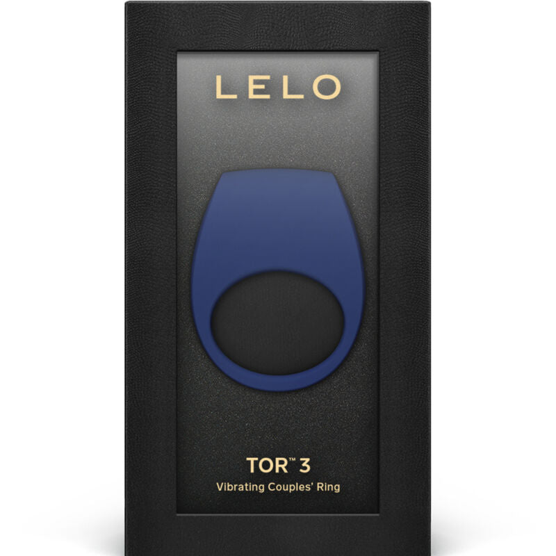 LELO - ANEL VIBRATÓRIO TOR 3 PRETO