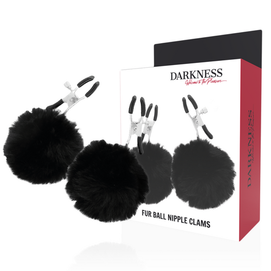 DARKNESS - POMPOM NIPPLE CLAMPS 1