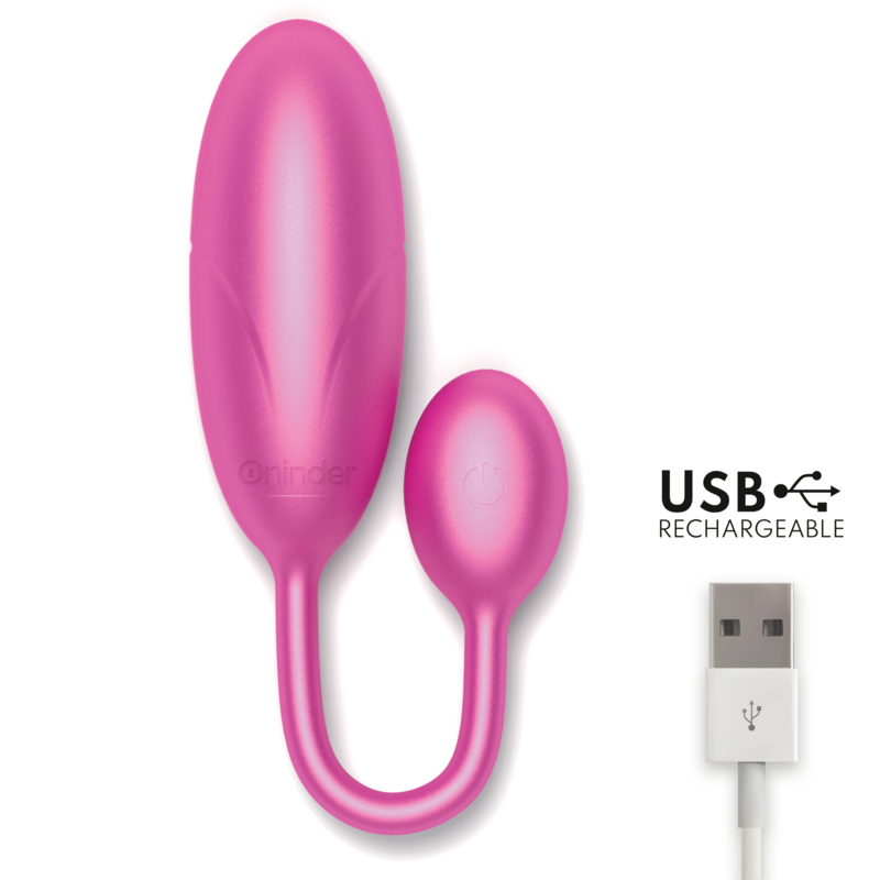 ONINDER - DENVER PINK VIBRATING EGG 7 X 2.7 CM - FREE APP