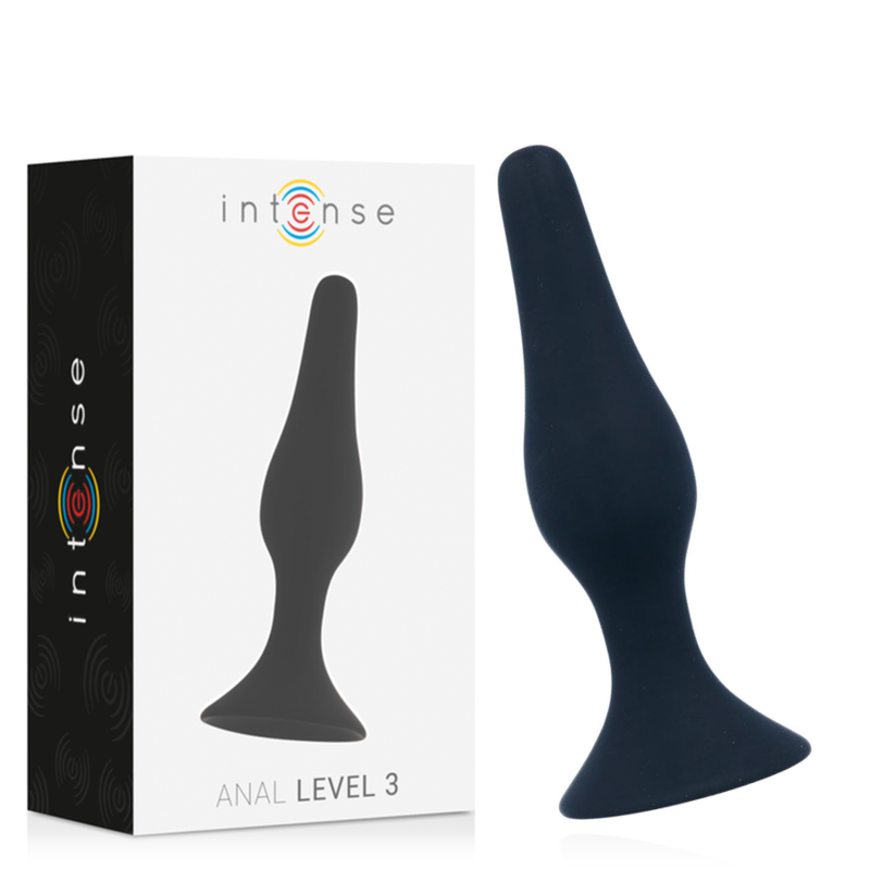 INTENSO - ANAL NÍVEL 3 12,5CM PRETO