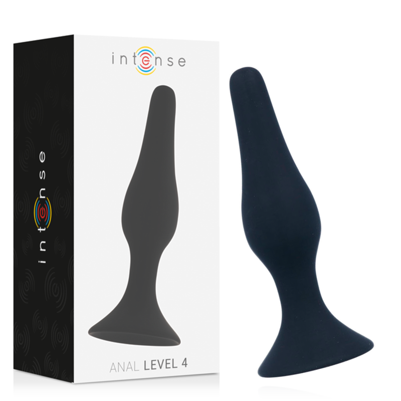 INTENSO - ANAL NÍVEL 4 15,5CM PRETO