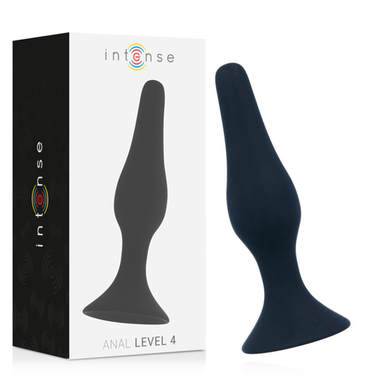 INTENSO - ANAL NÍVEL 4 15,5CM PRETO