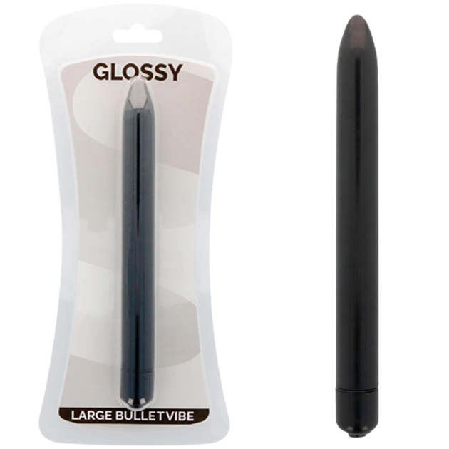 VIBRADOR GLOSSY - SLIM BLACK