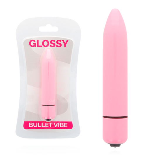 GLOSSY - VIBRADOR FINO ROSA