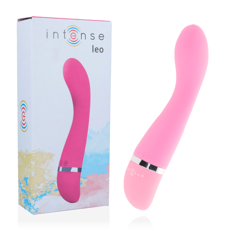 INTENSO - VIBRADOR LEO ROSA SILICONE LUXE