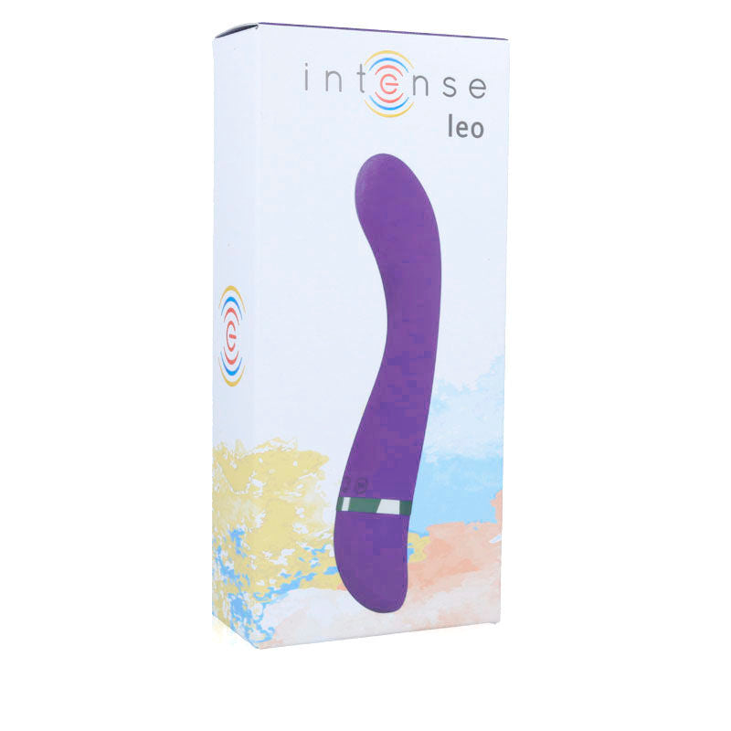 INTENSO - VIBRADOR LEO LILÁS SILICONE LUXE