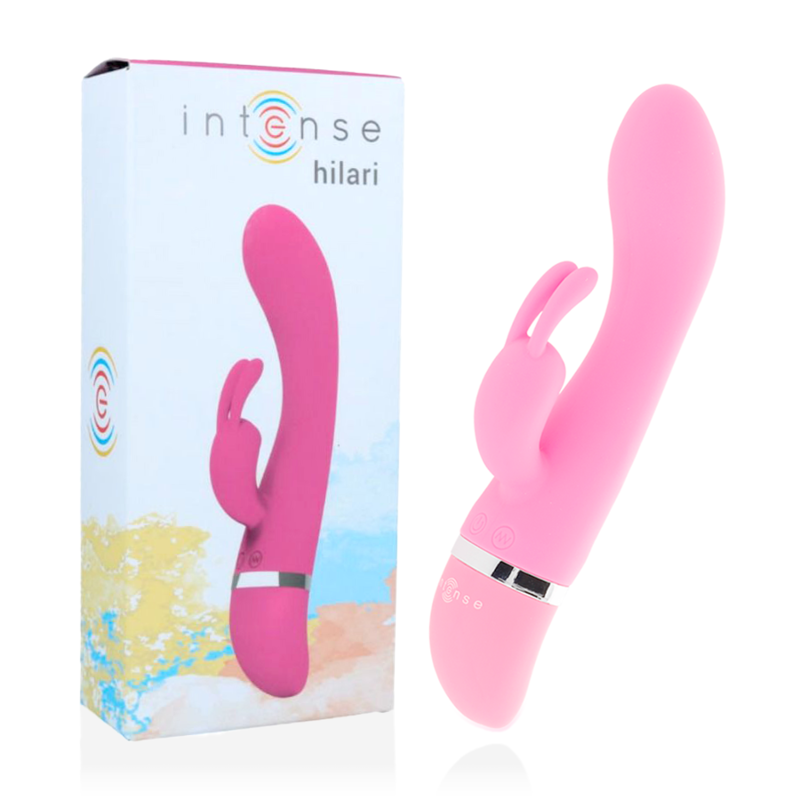 INTENSO - VIBRADOR HILARI ROSA SILICONE LUXE