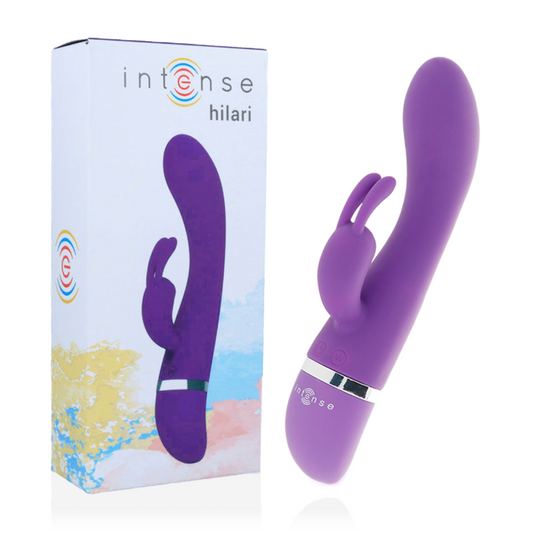 INTENSO - VIBRADOR HILÁRI LILÁS SILICONE LUXE