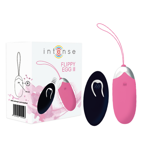 INTENSO - FLIPPY II RECARREGÁVEL EGG CONTROLE REMOTO ROSA