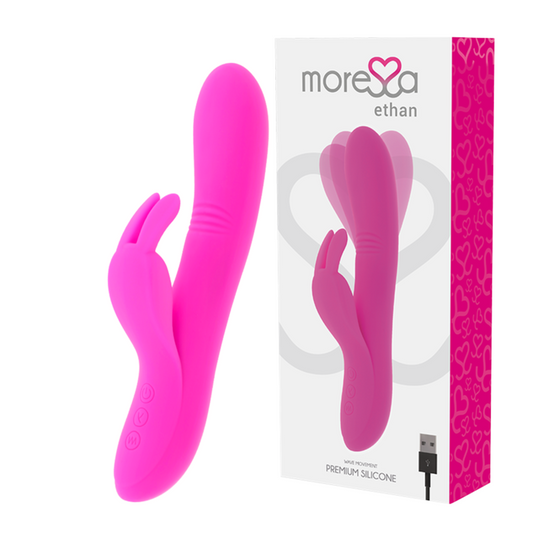 MORESSA - ETHAN WAVE EFFECT VIBRAÇÃO MAIS PODEROSA SILICONE PREMIUM RECARREGÁVEL