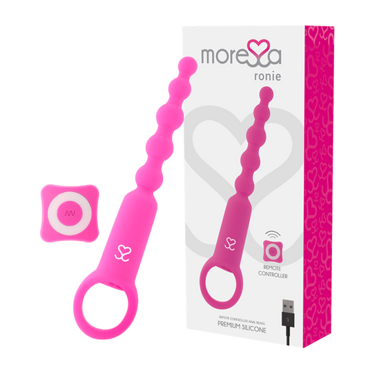 MORESSA - RONIE POWERFUL ROSARIO ANAL REMOTE CONTROL PINK