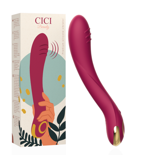 CICI BEAUTY - VIBRADOR DE SILICONE PREMIUM PARA PONTO G