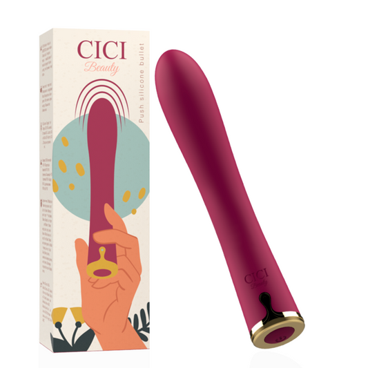 CICI BEAUTY - VIBRADOR DE SILICONE PREMIUM UP &amp; DOWN