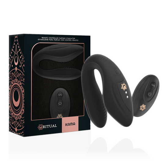 RITHUAL - KAMA REMOTE CONTROL FOR COUPLES BLACK