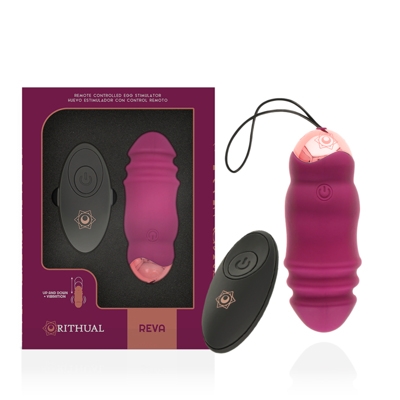 RITHUAL - REVA EGG REMOTE CONTROL UP&amp;DOWN SYSTEM + VIBRATION