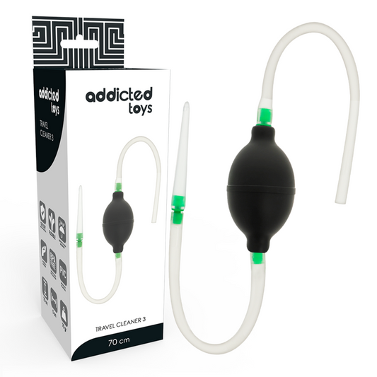 ADDICTED TOYS - KIT ENEMA PRETO