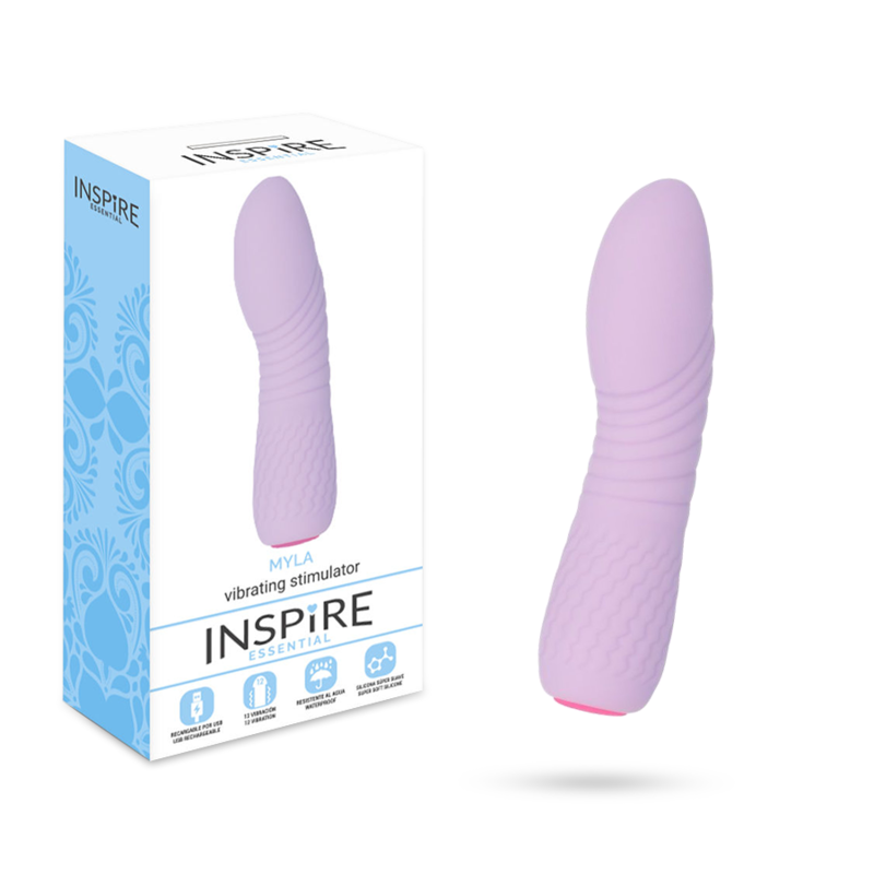 INSPIRE ESSENTIAL - VIBRADOR MYLA LUZ LILAC