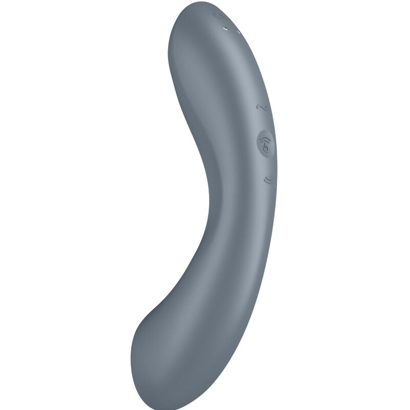 SATISFYER - CURVE TRINITY 1 AIR PULSE VIBRATION RED