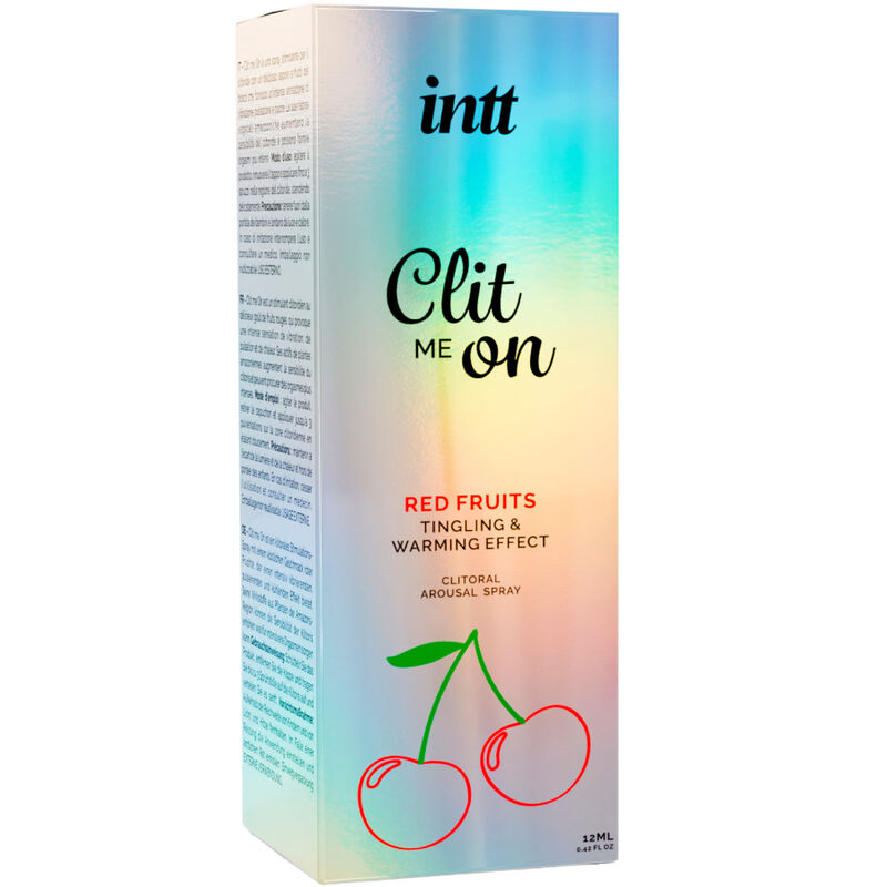 LANÇAMENTOS INTT - CLIT ME ON FRUTAS VERMELHAS 12 ML