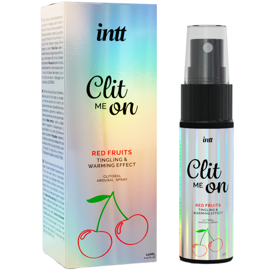 LANÇAMENTOS INTT - CLIT ME ON FRUTAS VERMELHAS 12 ML