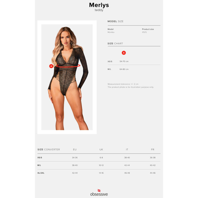 OBSESSIVO - MERLYS TEDDY XS/S