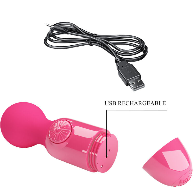 PRETTY LOVE - MINI MASSAGEADOR PESSOAL MAGENTA