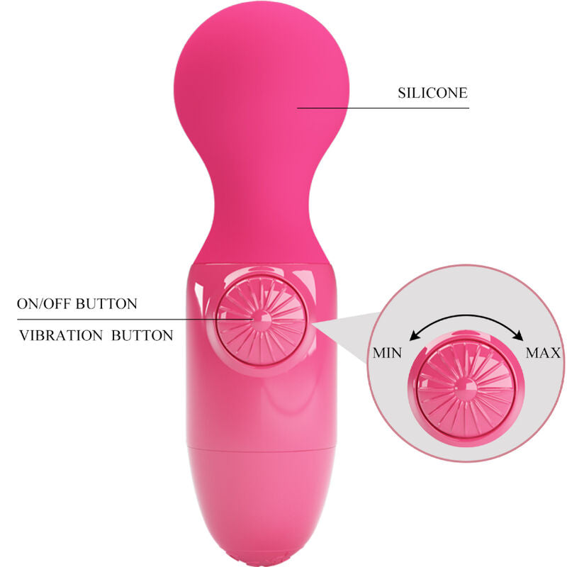 PRETTY LOVE - MINI MASSAGEADOR PESSOAL MAGENTA