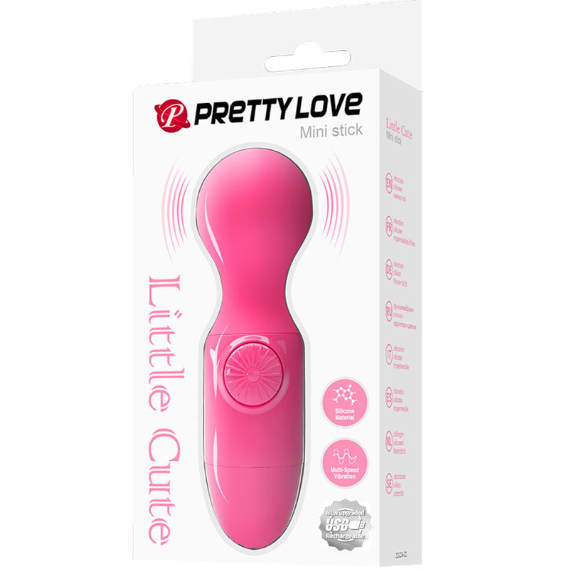 PRETTY LOVE - MINI MASSAGEADOR PESSOAL MAGENTA