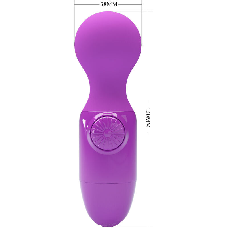 PRETTY LOVE - MINI MASSAGEADOR PESSOAL ROXO