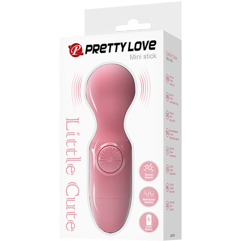 PRETTY LOVE - MINI MASSAGEADOR PESSOAL ROSA