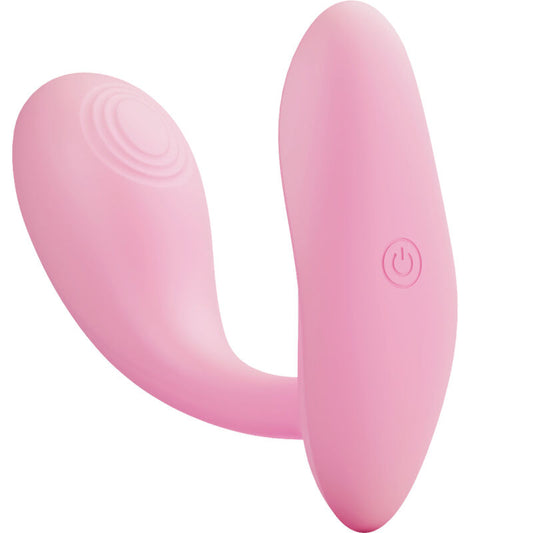 PRETTY LOVE - BAIRD G-SPOT 12 VIBRAÇÕES RECARREGÁVEL ROSA APP