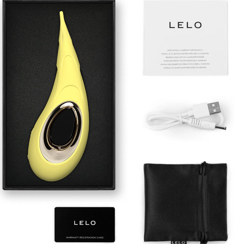 LELO - ESTIMULADOR DE CLITÓRIS DOT CRUISE LARANJA OCRE