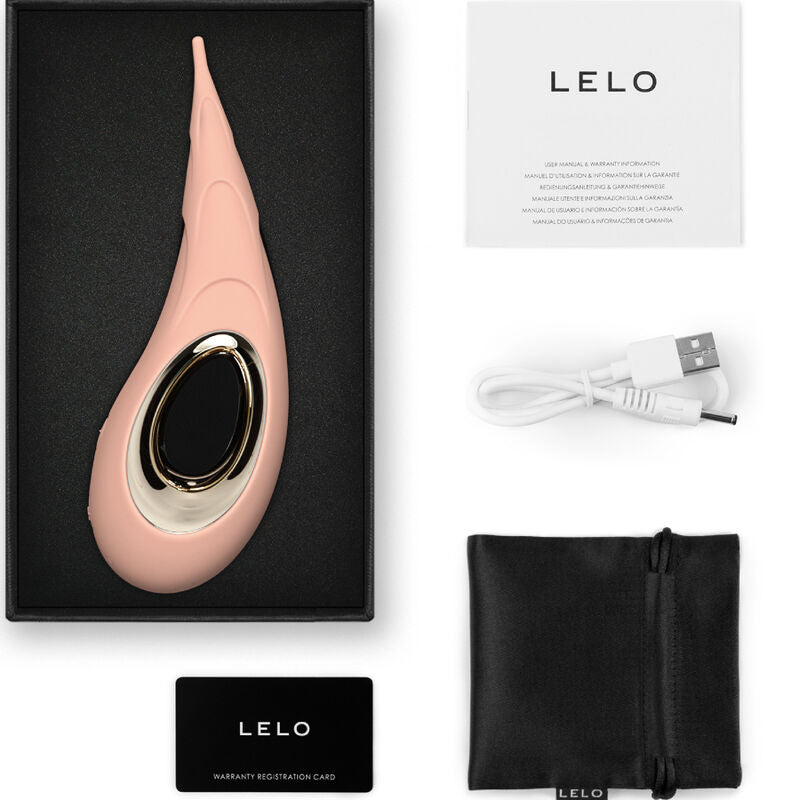 LELO - ESTIMULADOR DE CLITÓRIS DOT CRUISE LARANJA OCRE