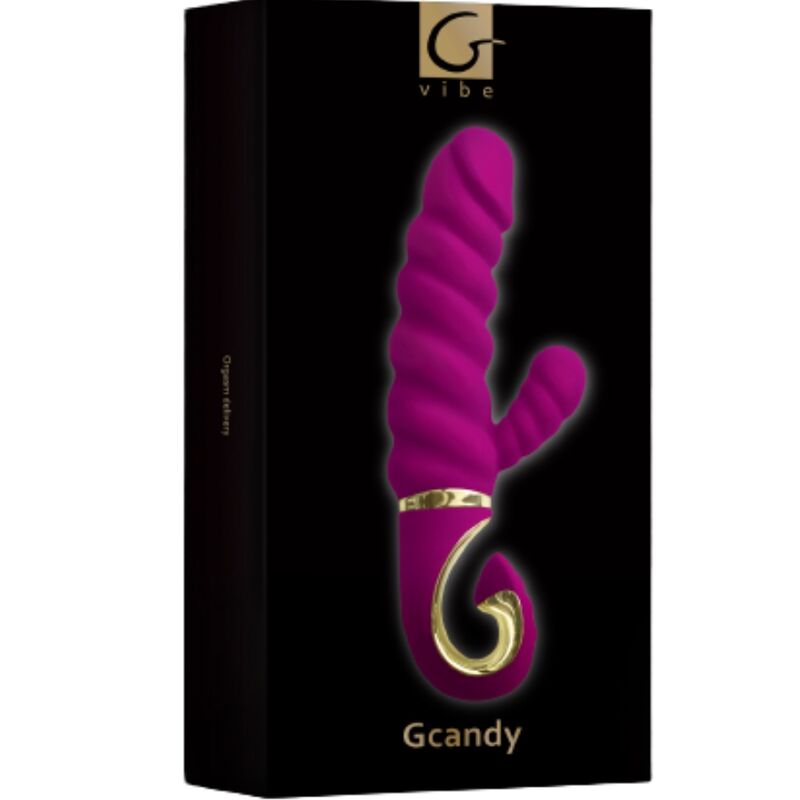 G-VIBE - BRINQUEDOS DIVERTIDOS VIBRADOR COELHO GANDY DOCE FRAMBOESA