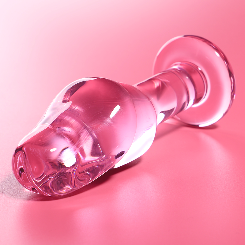 NEBULA SERIES BY IBIZA - MODELO 6 PLUG CRISTAL BOROSILICATO TRANSPARENTE 12.5 CM -O- 4 CM