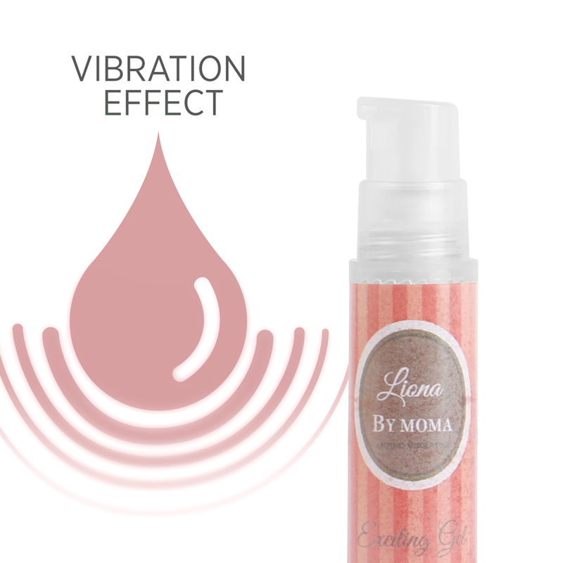 LIONA BY MOMA - VIBRADOR LÍQUIDO GEL EXCITANTE 6 ML