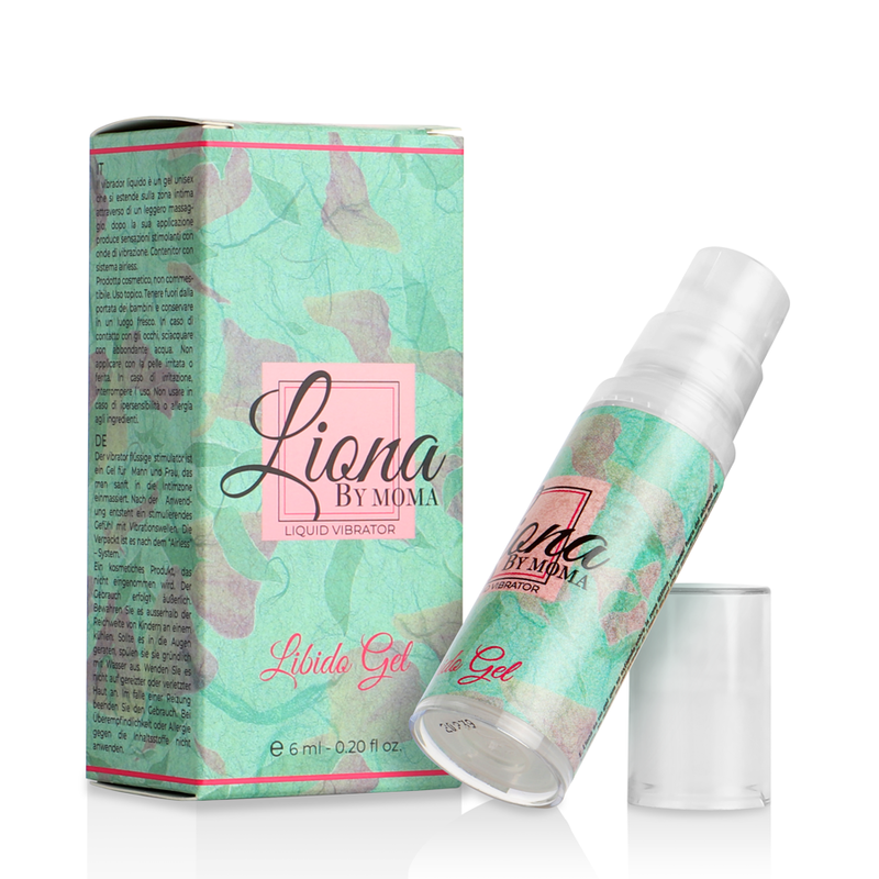 LIONA BY MOMA - VIBRADOR LÍQUIDO LIBIDO GEL 6 ML