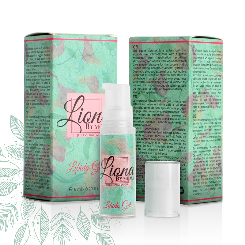 LIONA BY MOMA - VIBRADOR LÍQUIDO LIBIDO GEL 6 ML