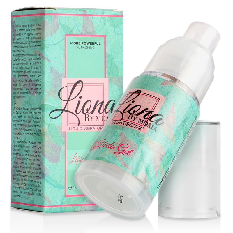 LIONA BY MOMA - GEL LIBIDO VIBRADOR LÍQUIDO 15 ML