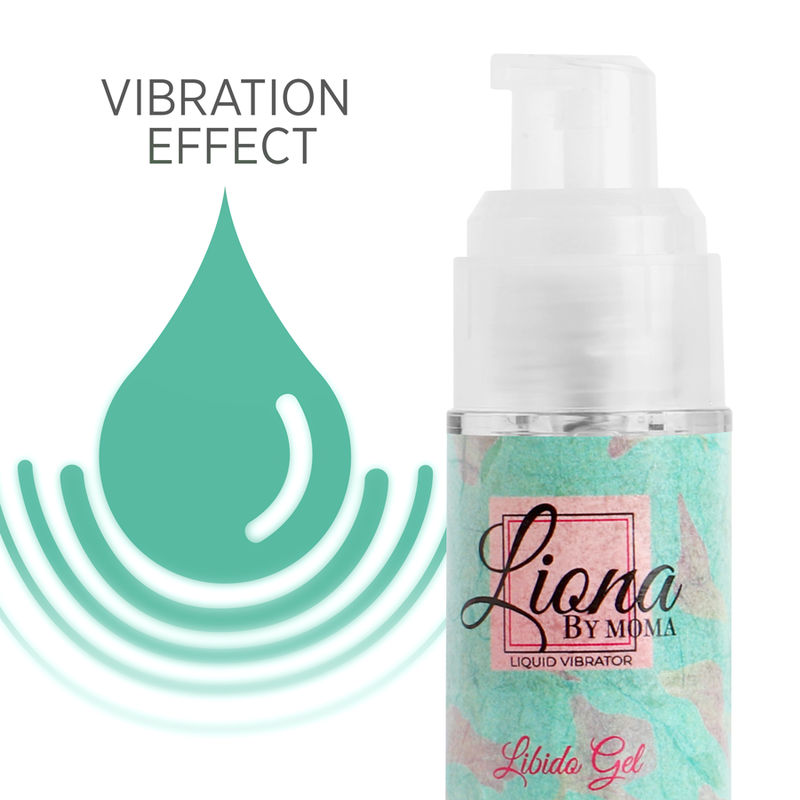 LIONA BY MOMA - GEL LIBIDO VIBRADOR LÍQUIDO 15 ML