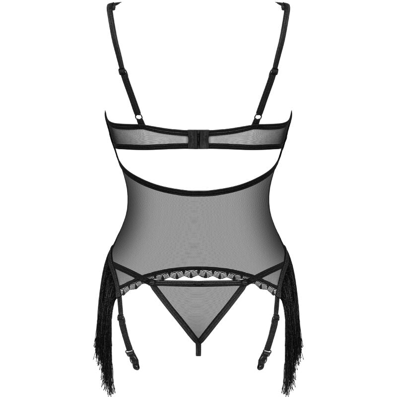 OBSESSIVE - SHERILA CORSET &amp; TANGA XS/S