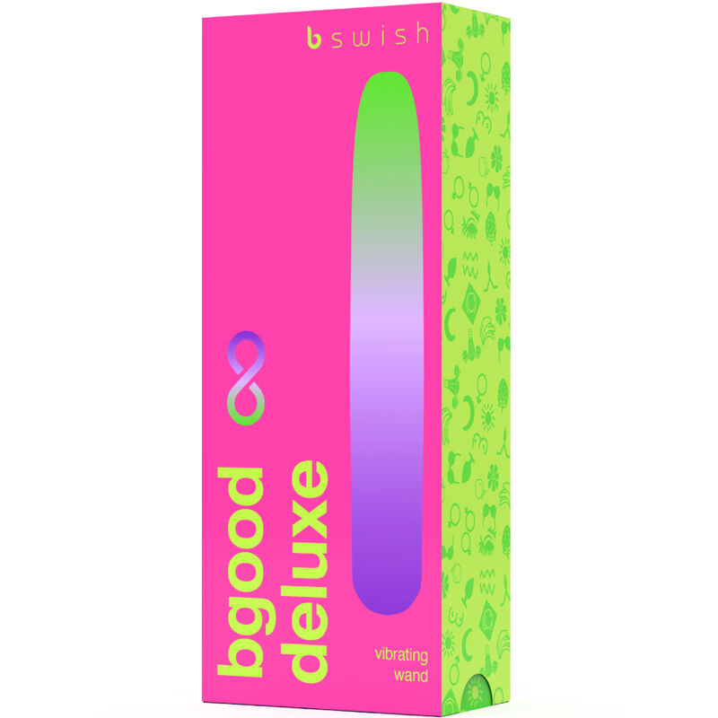 B SWISH - BGOOD INFINITE DELUXE VIBRADOR DE SILICONE RECARREGÁVEL AZUL