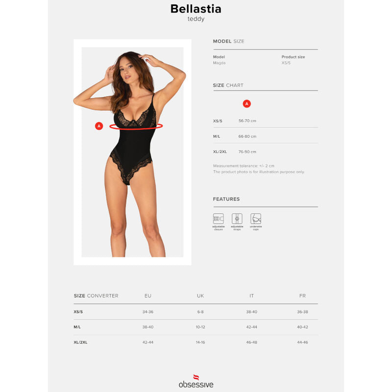 OBSESSIVO - BELLASTIA TEDDY XS/S