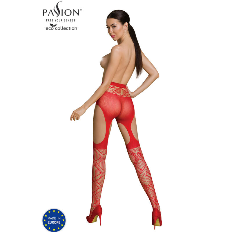 PASSION - ECO COLLECTION BODYSTOCKING ECO S005 BLACK