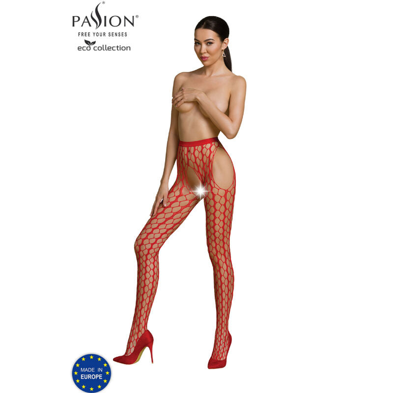 PASSION - COLEÇÃO ECO BODYSTOCKING ECO S007 PRETO