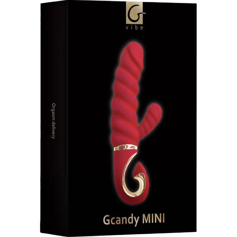 G-VIBE - GCANDY MINI SILICONE VIBRATOR RED