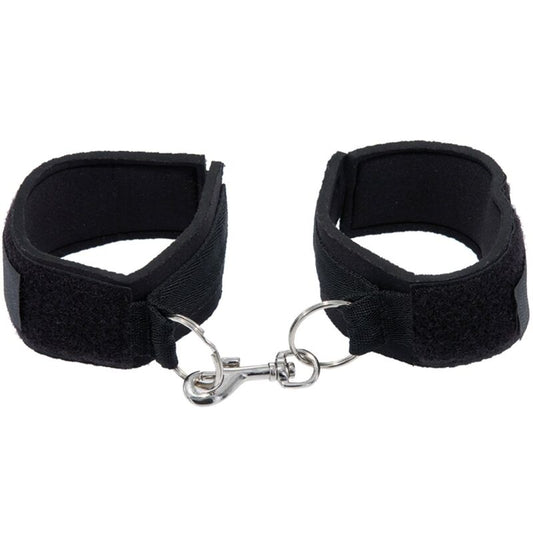 FETISH FANTASY SERIES - BLACK BEGINNER HANDCUFFS