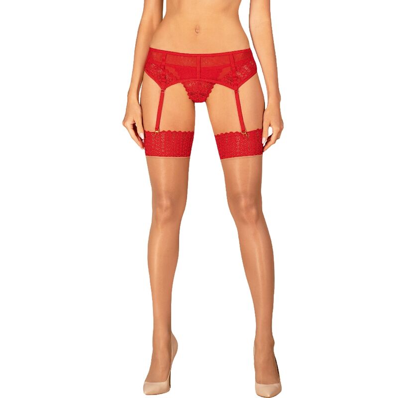 OBSESSIVE - INGRIDIA RED TIGHTS XS/S