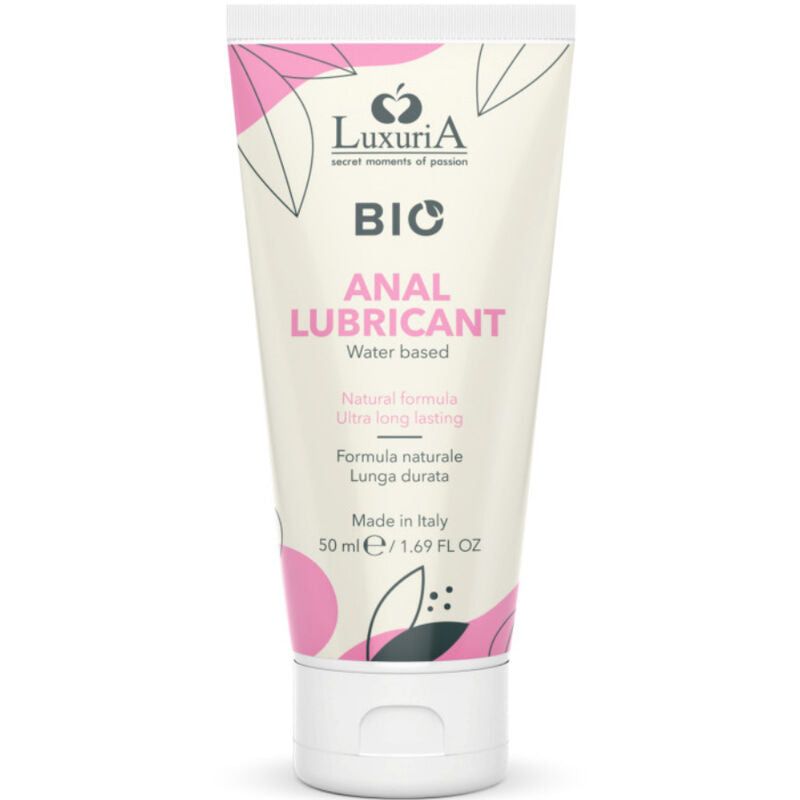 INTIMATELINE - LUXURIA BIO LUBRIFICANTE ANAL À BASE DE ÁGUA 50 ML